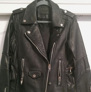 Blank NYC Easy Rider Black Leather Jacket